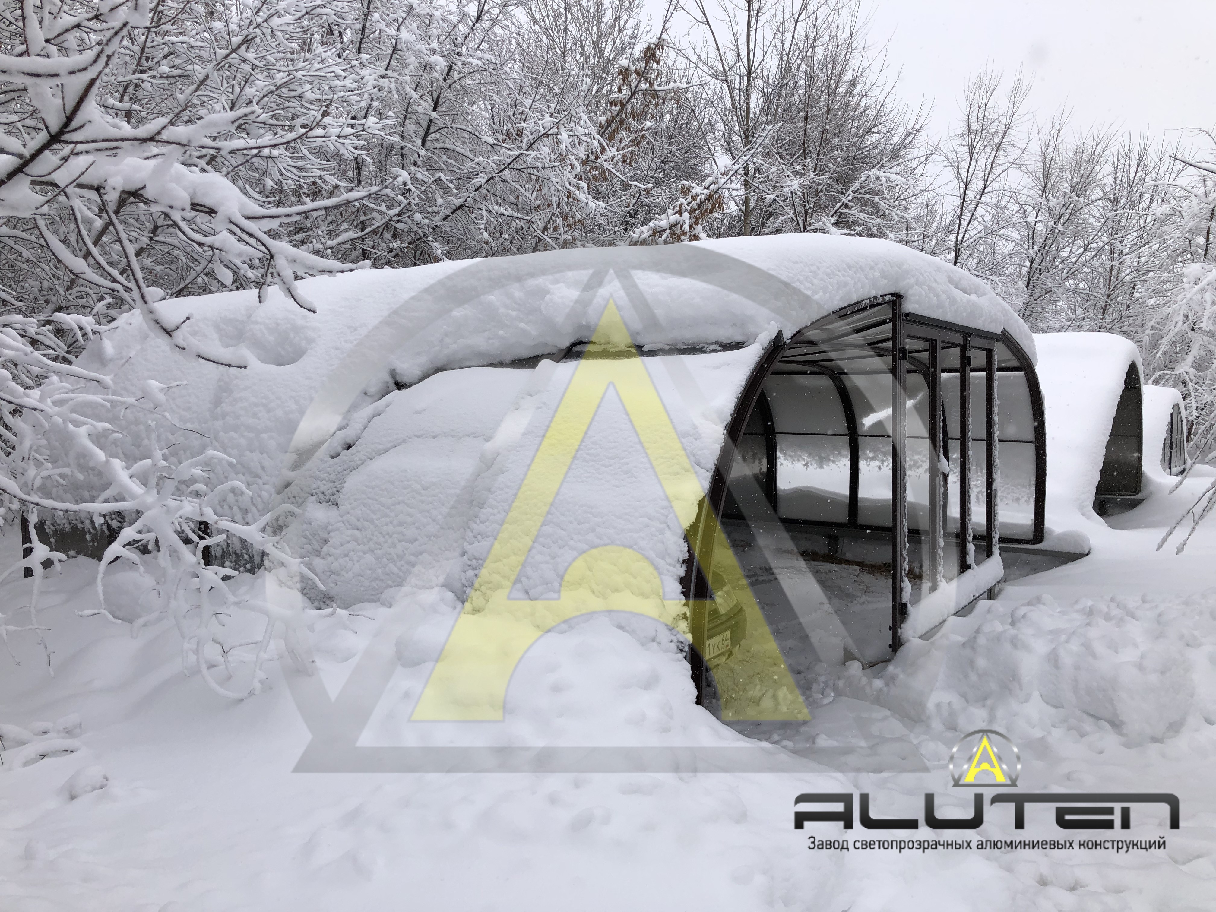 Высокий павильон для бассейна ALUTEN a-03